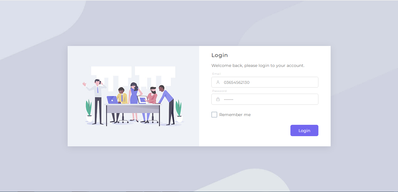Admin Login (Admin Site)